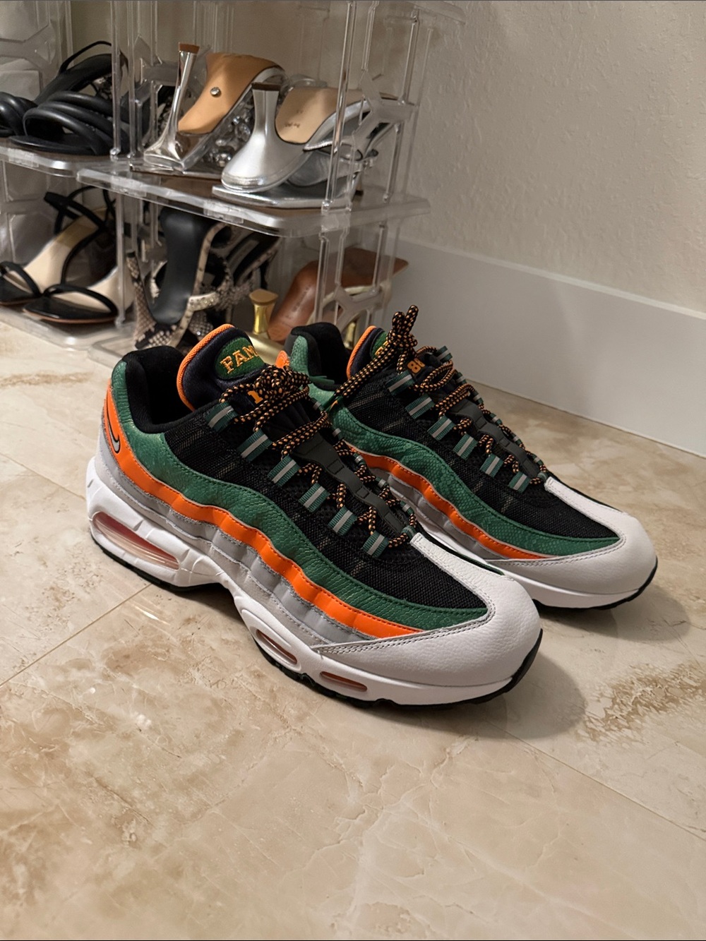 NEW Nike Air Max 95 Yardrunners FAMU - Size 12 - Picture 3 of 7